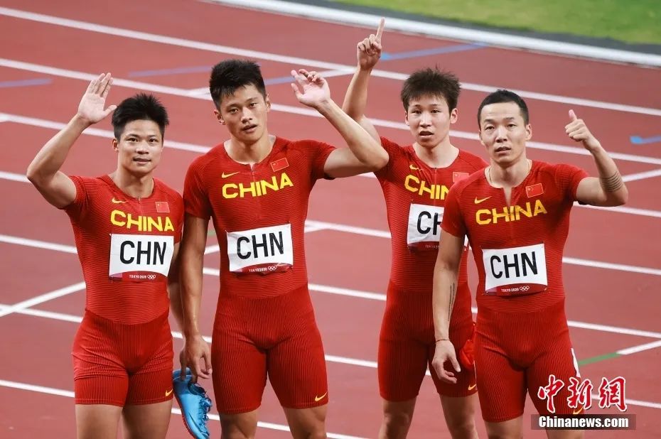 国际田联官网认证东京奥运会中国队获得男子4X100米接力铜牌